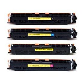 İnkwell Hp 126A Ce310A-11A-12A-13A Komple Set Cmyk Muadil Toner