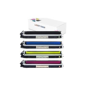 İnkwell Hp 126A Ce310A-11A-12A-13A Komple Set Cmyk Muadil Toner