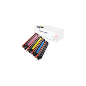 İnkwell Hp Color Laserjet Pro B4A21A-HP 201A - 1 Set 2800 Sayfa Renkli Muadil Toner
