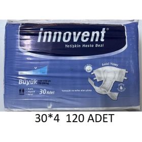 İnnovent Belbantlı Ekonomik Large 120 Adet Hasta Bezi