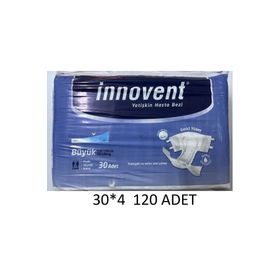 İnnovent Belbantlı Ekonomik Large 120 Adet Hasta Bezi