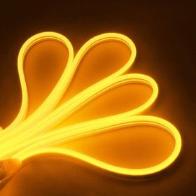 İnoled 4342-08 12V DC Amber Işık 5 mt Şerit Neon Led
