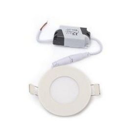 İnoled Yuvarlak Alüminyum 2703-02 3w Günışığı Slim Led Panel
