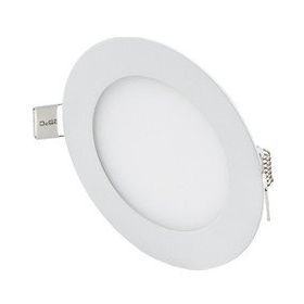 İnoled Yuvarlak Alüminyum 2712-01 12w Beyaz Işık Slim Led Panel