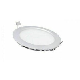 İnoled Yuvarlak Alüminyum 2712-01 12w Beyaz Işık Slim Led Panel