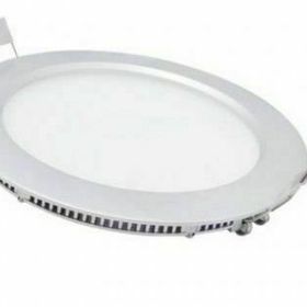 İnoled Yuvarlak Alüminyum 2712-01 12w Beyaz Işık Slim Led Panel