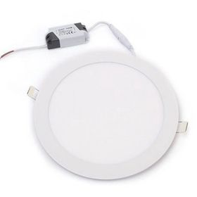 İnoled Yuvarlak Alüminyum 2718-01 18w Beyaz Işık Slim Led Panel