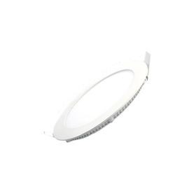 İnoled Yuvarlak Alüminyum 2718-01 18w Beyaz Işık Slim Led Panel