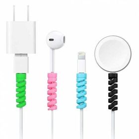 Inovaxis Universal 4'lü Spiral Renkli Kablo Koruyucu