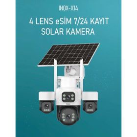 Inox Digital Inox-X14 Full HD 3MP Solar Gece Görüşlü Güvenlik Kamerası