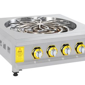 İnoxmaster İMR-BROG-1 Gaz/lPG Set Üstü Motorlu Börek Ocağı