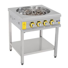 İnoxmaster İMR-TBBROG-1 Gaz/LPG Taban Raflı Tekli Motorlu Börek Ocağı