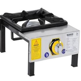 İnoxmaster Tekli Kısa Ayak Gazlı ve Lpgli MR-LKK-01 Lokanta Ocağı