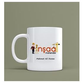 İnşaat Mühendisi Kupa Bardak