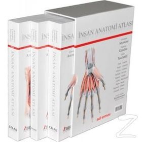 İnsan Anatomisi Atlası-3 Cilt Takım / Mustafa Büyükmumcu
