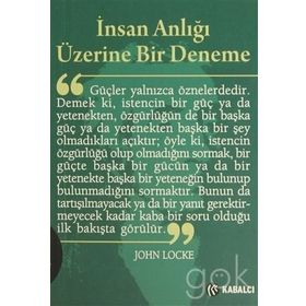 İnsan Anlığı Üzerine Bir Deneme - John Locke