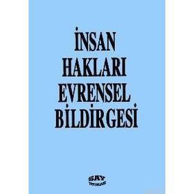 İNSAN HAKLARI EVRENSEL BILDIRGESI - ANONIM
