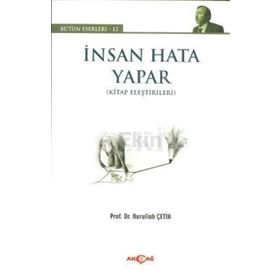 İNSAN HATA YAPAR KITAP ELEŞTIRILERI - NURULLAH ÇETIN