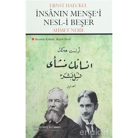 İnsanın Menşe’i - Nesl-i Beşer - Ernest Haeckel