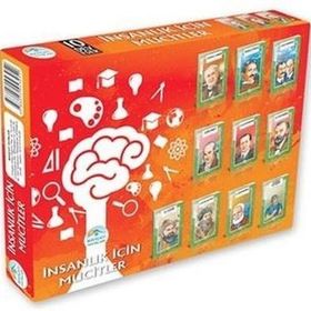 İnsanlık İçin Mucitler Seti-10 Kitap Takım - Kolektif