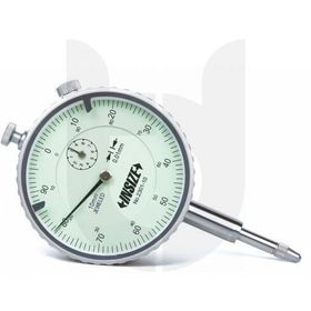 Insize 2301-10F Düz Kapaklı 0-10 mm Komparatör Saati