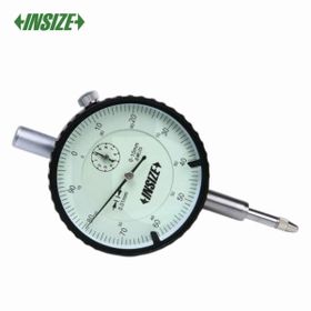 Insize 2308-10FA Düz Kapaklı 0-10 mm Komparatör Saati