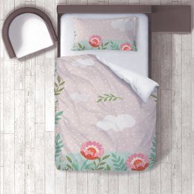 İnstababyrooms 024 Dijital Baskılı Renkli 160x220 cm Bebek Nevresim Takımı