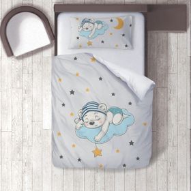 İnstababyrooms 043 Dijital Baskılı Renkli 160x220 cm Bebek Nevresim Takımı
