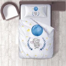 İnstababyrooms 066 Dijital Baskılı Renkli 160x220 cm Bebek Nevresim Takımı