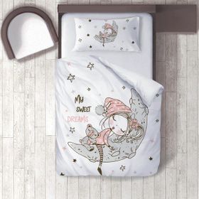 İnstababyrooms 111 Dijital Baskılı Renkli 160x220 cm Bebek Nevresim Takımı