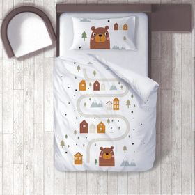 İnstababyrooms 123 Dijital Baskılı Renkli 160x220 cm Bebek Nevresim Takımı