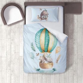 İnstababyrooms 128 Dijital Baskılı Renkli 160x220 cm Bebek Nevresim Takımı