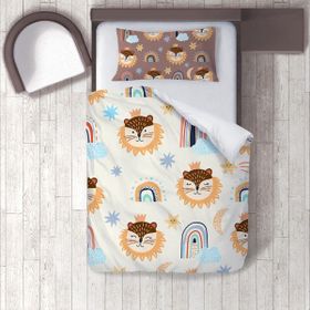 İnstababyrooms 1331 Dijital Baskılı Renkli 160x220 cm Bebek Nevresim Takımı