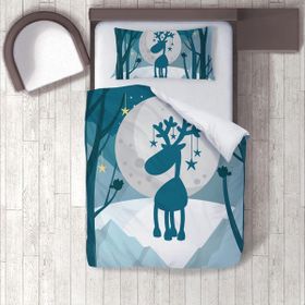 İnstababyrooms 1346 Dijital Baskılı Renkli 160x220 cm Bebek Nevresim Takımı