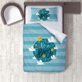 İnstababyrooms 1358 Dijital Baskılı Renkli 160x220 cm Bebek Nevresim Takımı