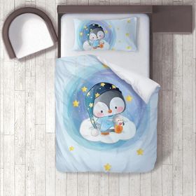 İnstababyrooms 1359 Dijital Baskılı Renkli 160x220 cm Bebek Nevresim Takımı