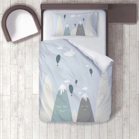 İnstababyrooms 1360 Dijital Baskılı Renkli 160x220 cm Bebek Nevresim Takımı