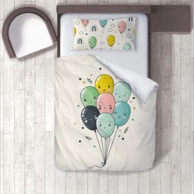 İnstababyrooms 1365 Dijital Baskılı Renkli 160x220 cm Bebek Nevresim Takımı