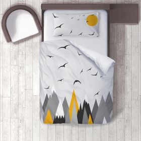 İnstababyrooms 1366 Dijital Baskılı Renkli 160x220 cm Bebek Nevresim Takımı