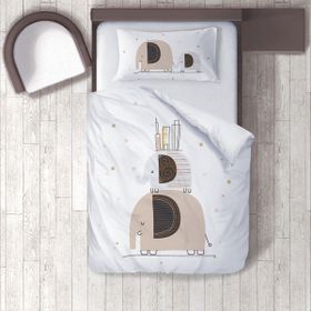 İnstababyrooms 1368 Dijital Baskılı Renkli 160x220 cm Bebek Nevresim Takımı