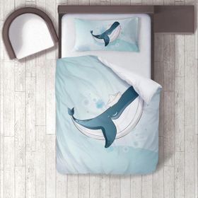 İnstababyrooms 1374 Dijital Baskılı Renkli 160x220 cm Bebek Nevresim Takımı