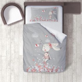 İnstababyrooms 1376 Dijital Baskılı Renkli 160x220 cm Bebek Nevresim Takımı