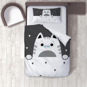 İnstababyrooms 1377 Dijital Baskılı Renkli 160x220 cm Bebek Nevresim Takımı