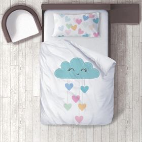 İnstababyrooms 1384 Dijital Baskılı Renkli 160x220 cm Bebek Nevresim Takımı