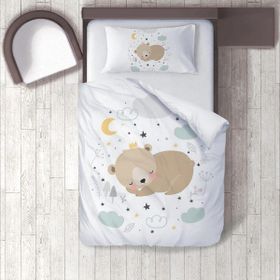 İnstababyrooms 1385 Dijital Baskılı Renkli 160x220 cm Bebek Nevresim Takımı