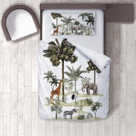 İnstababyrooms 1391 Dijital Baskılı Renkli 160x220 cm Bebek Nevresim Takımı