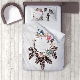 İnstababyrooms 1393 Dijital Baskılı Renkli 160x220 cm Bebek Nevresim Takımı