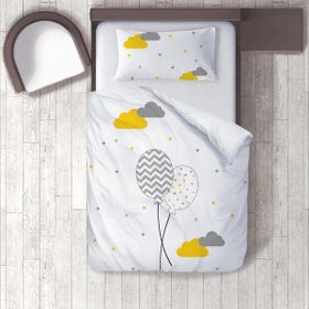 İnstababyrooms 1394 Dijital Baskılı Renkli 160x220 cm Bebek Nevresim Takımı