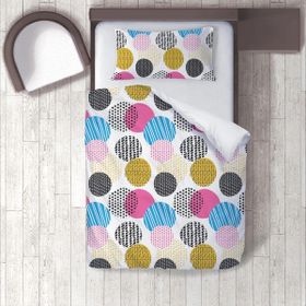 İnstababyrooms 140 Dijital Baskılı Renkli 160x220 cm Bebek Nevresim Takımı