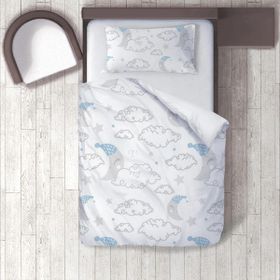 İnstababyrooms 1414 Dijital Baskılı Renkli 160x220 cm Bebek Nevresim Takımı